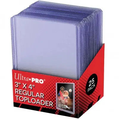 25 Toploader Ultra Pro Renforcées - x25 - 3x4" Clear Regular Otaku Collect