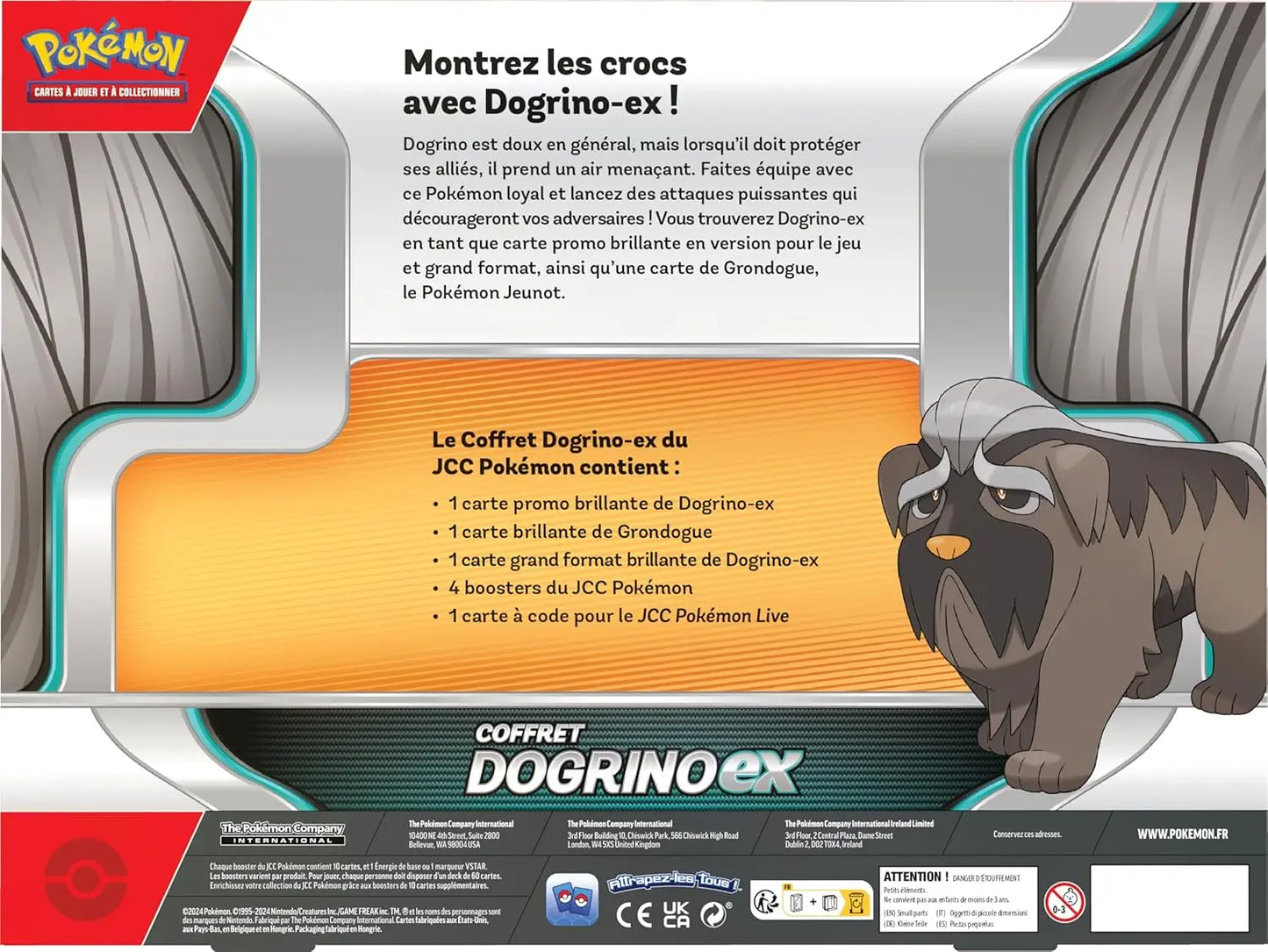 Coffret Dogrino-ex Pokémon Otaku Collect