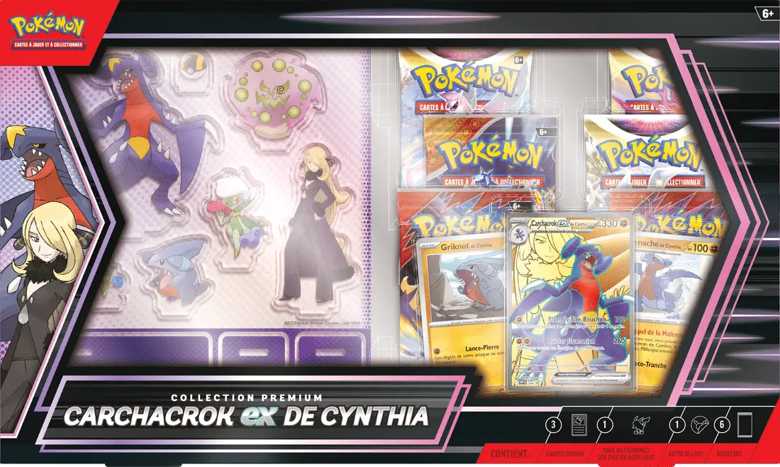 EV10 Coffret Carchacrok EX de Cynthia Otaku Collect