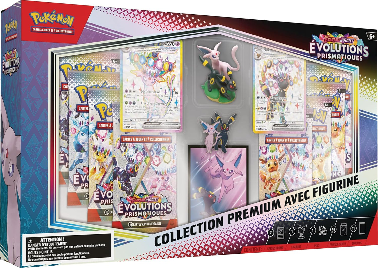[FR] Coffret Premium Figurine Noctali/Mentali - Évolutions Prismatiques [SCELLÉ]