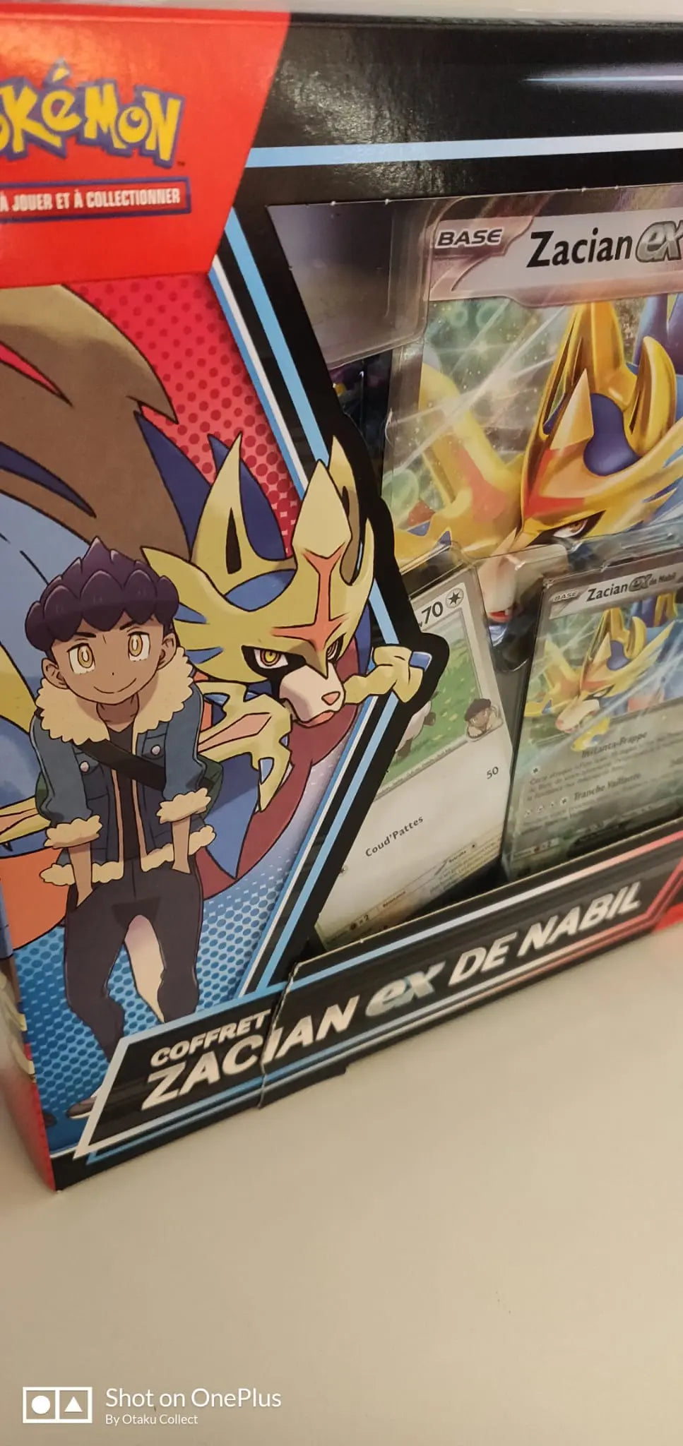 [FR] Coffret Pokémon - Zacian EX de Nabil [SCELLÉ] Otaku Collect