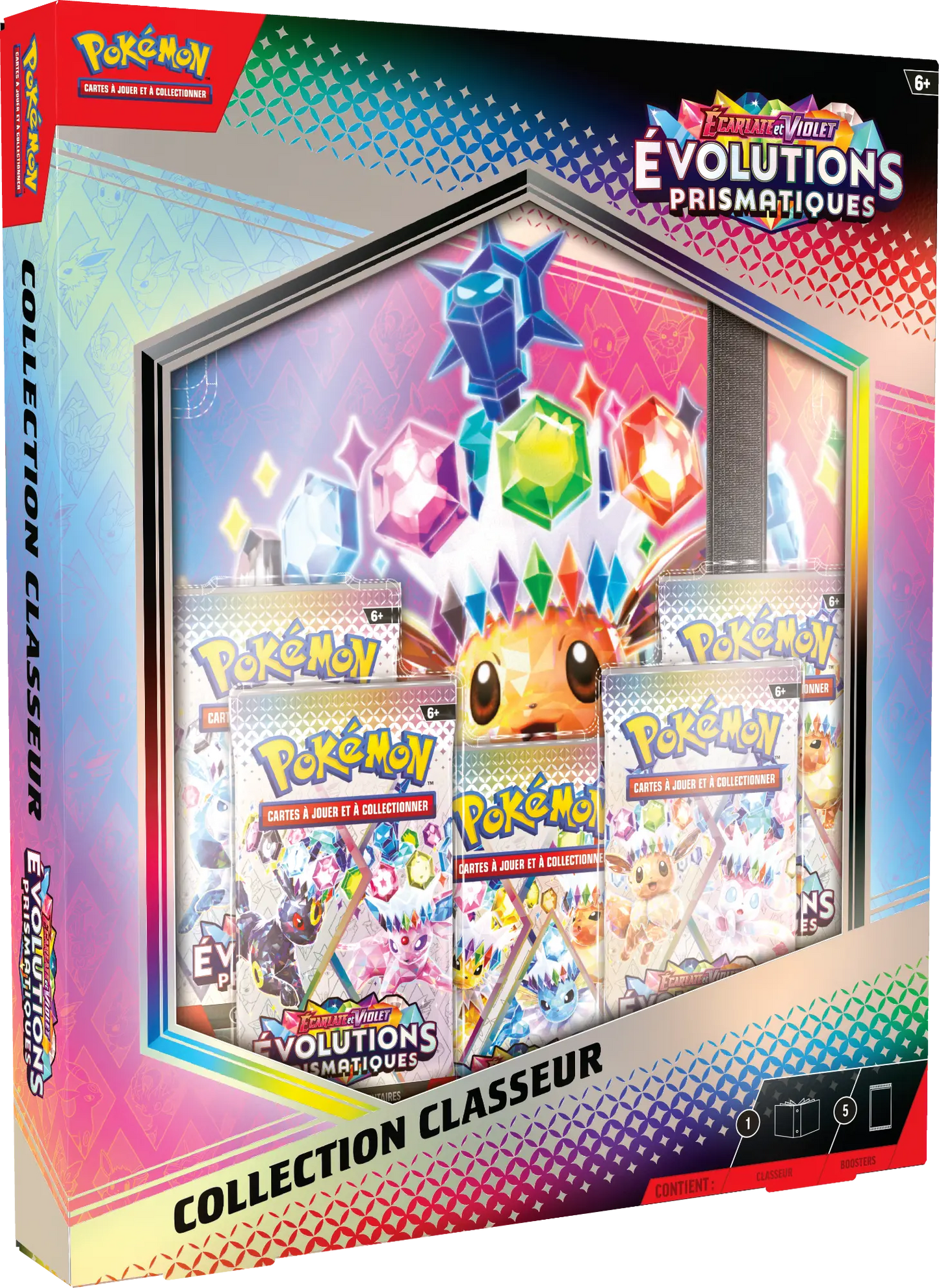 [FR] EV08.5 Évolutions Prismatiques - Collection Classeur [SCELLÉ] Otaku Collect