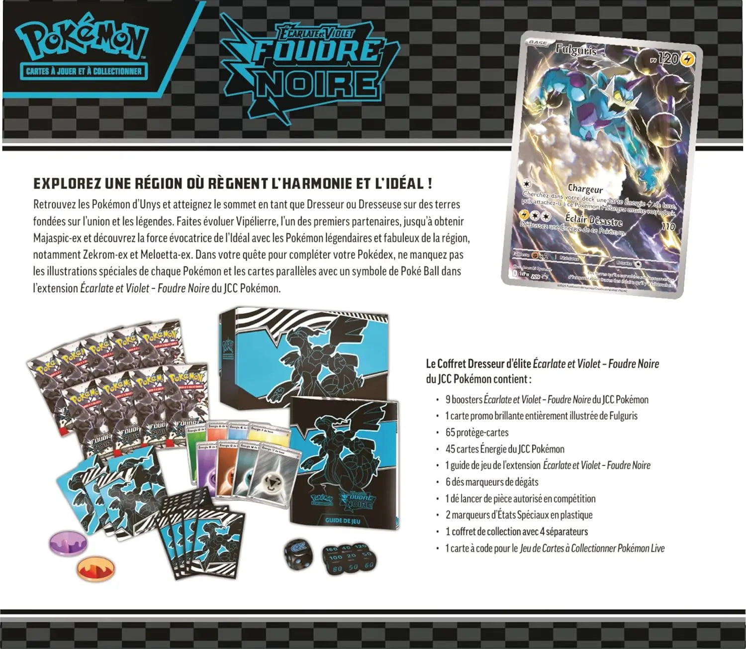 [FR] EV10.5 Foudre Noire & Flamme Blanche - ETB [SCELLÉ] Otaku Collect