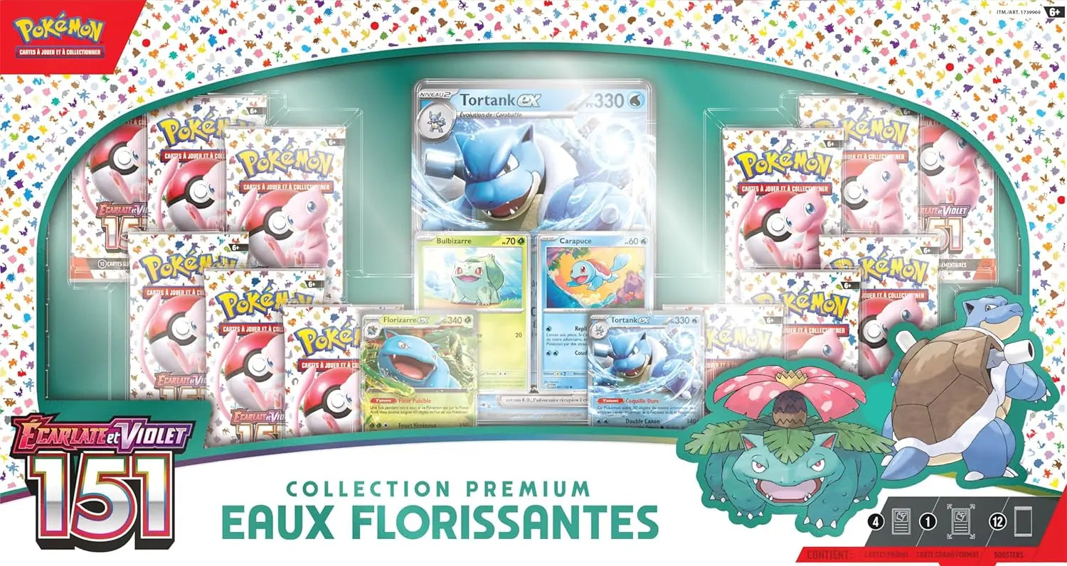 [FR] Pokémon 151 Collection Premium Eaux Florissantes [SCELLÉ] Otaku Collect