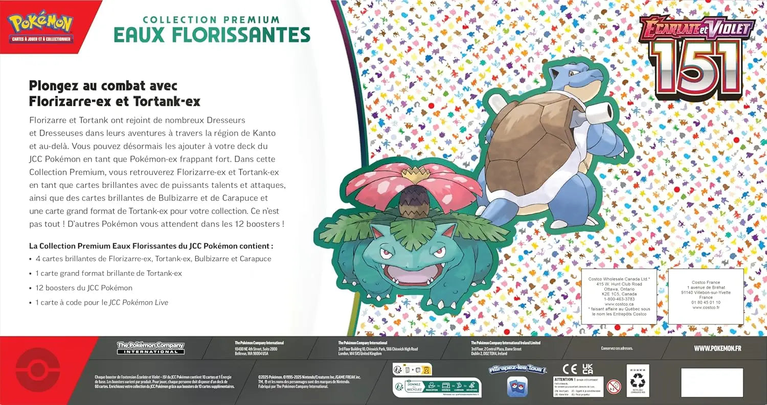 [FR] Pokémon 151 Collection Premium Eaux Florissantes [SCELLÉ] Otaku Collect