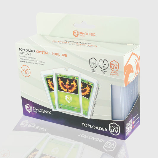PHOENIX SHIELD TOPLOADERS - 35PT 3"X4" 100% UVR