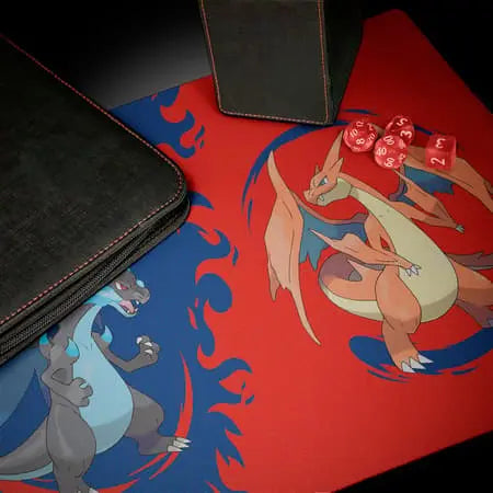 Ultra Pro - Tapis de jeu Méga-Dracaufeu X et Méga-Dracaufeu Y Otaku Collect